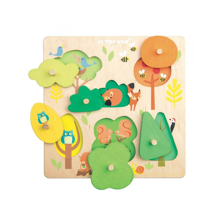 Puzzle enfant Design Le Toy van Petits arbres
