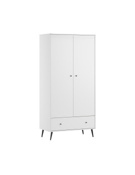 Blanca armoire 2 portes blanc