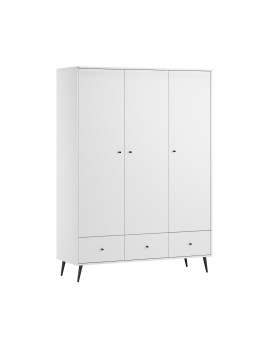 Blanca armoire 3 portes blanc